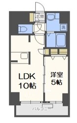 プレサンス梅田北アローの物件間取画像